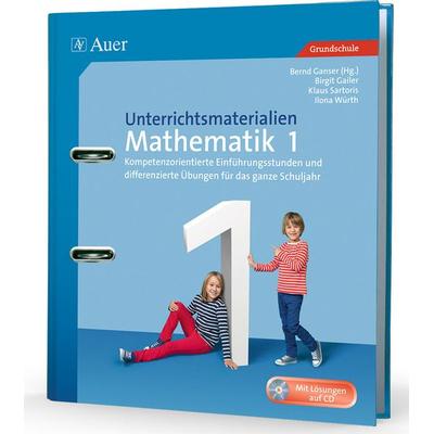 Unterrichtsmaterialien Mathematik 1, Zubehör von B. Gailer,K. Sartoris,I. Würth, Auer Verlag in der AAP Lehrerwelt GmbH, 978-3-403-07472-4