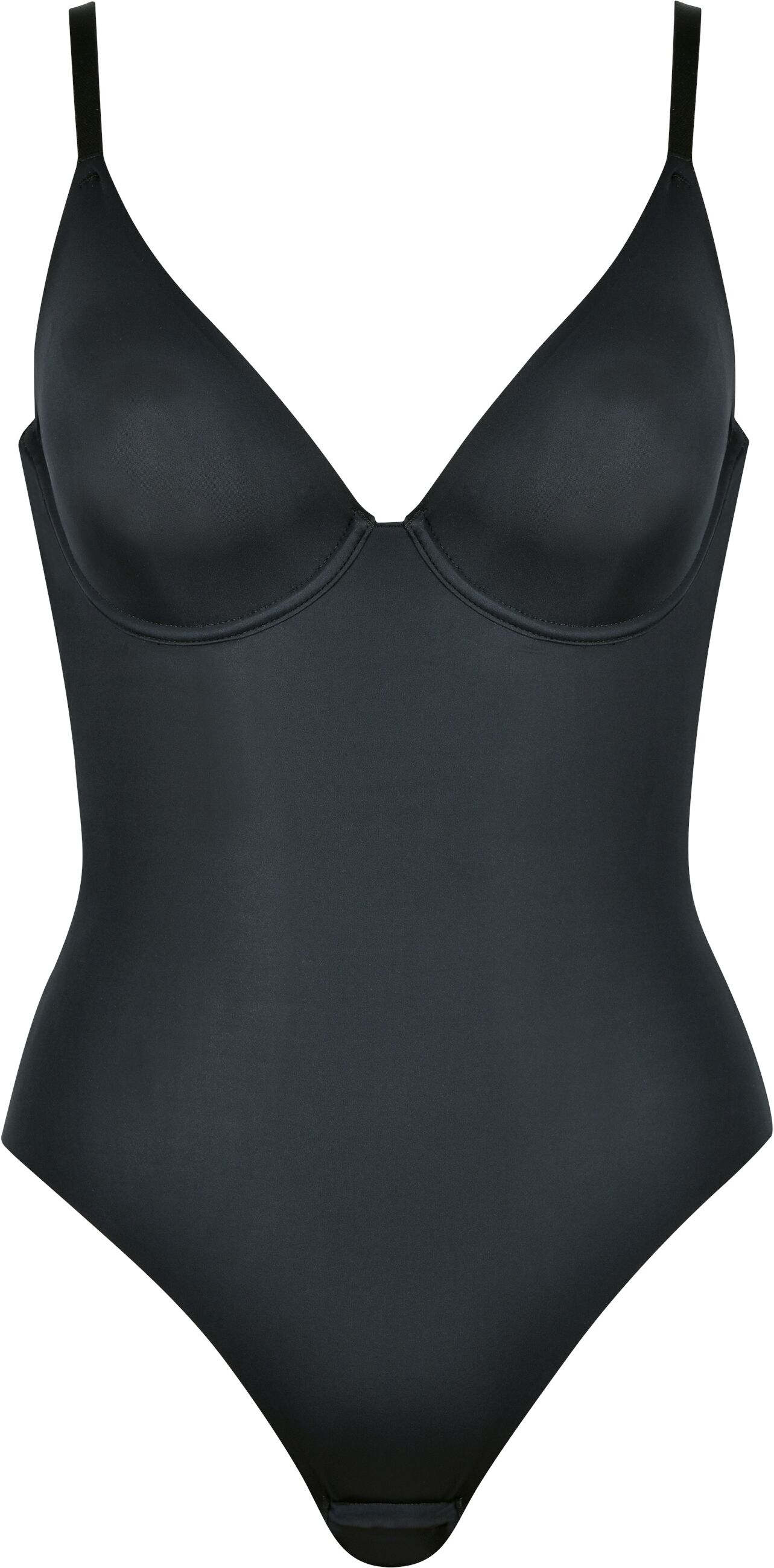 Shaping-Body NATURANA, Damen, Gr. 90, Cup B, schwarz, Mikrofaser, Obermaterial: 65% Polyamid, 35% Elasthan, Bodys Shaping-Body