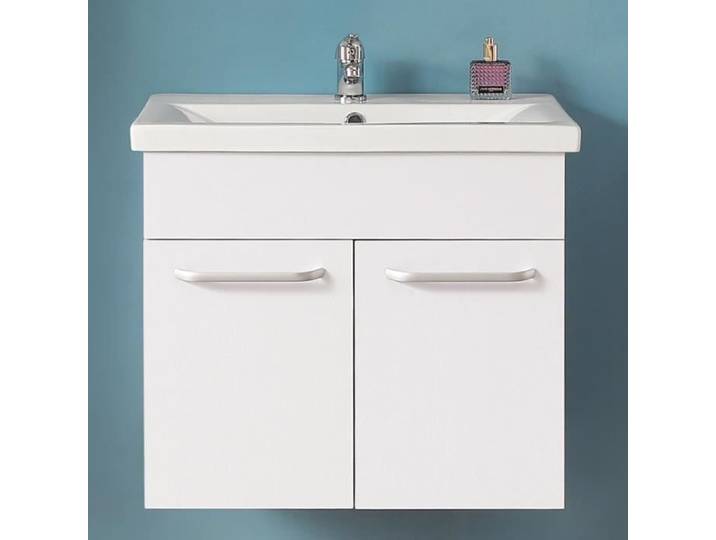 Meuble de salle de bain ensemble Meuble sous vasque + Vasque modèle de Anlovi 58x38x50cm