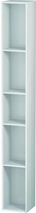 Duravit L-Cube Regalelement LC120602222 18x18x140cm, 5 Fächer, vertikal, weiß hochglanz