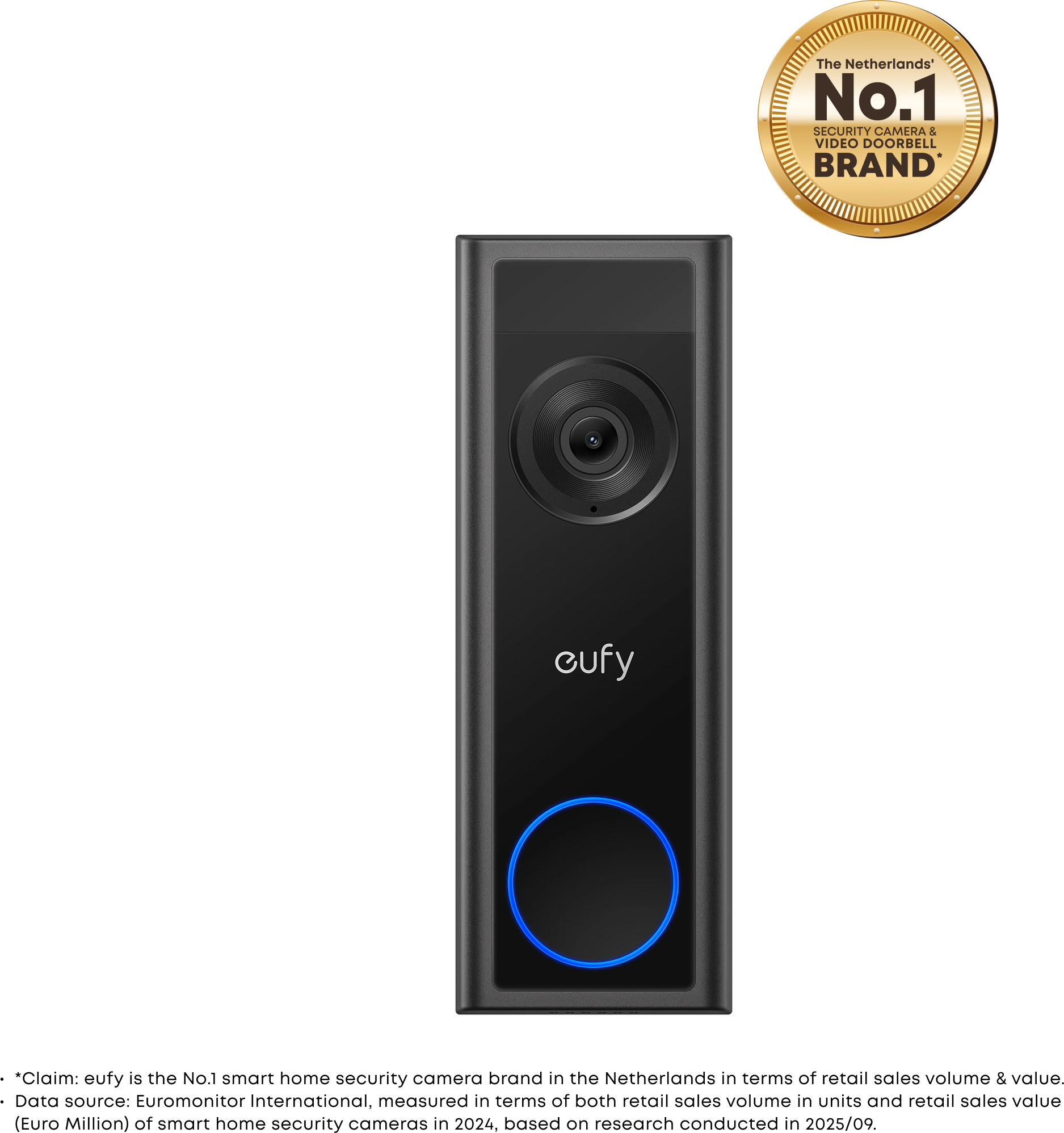 eufy Video Doorbell C31 black