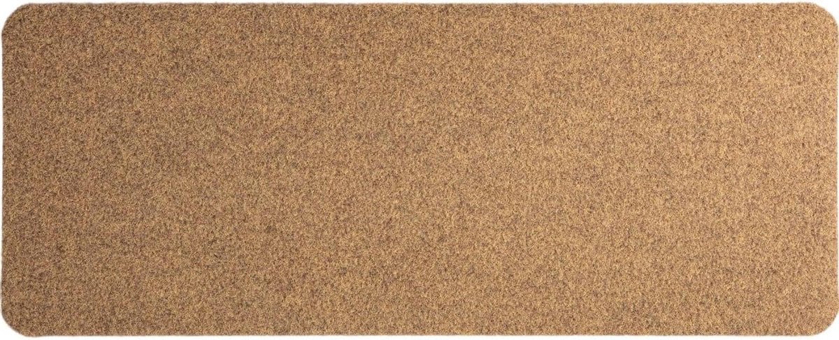 Merkloze Cocos Deurmat Schoenparkeerplaats met Antislip TPE Onderkant - 35 x 75 cm