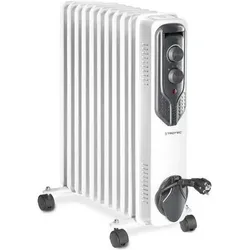 Trotec Electric oil cooler TRH 21 E, Name: TRH 21 E electric heater, Dimensions in mm: 120 x 480 x 5, Heizkörper, Weiss