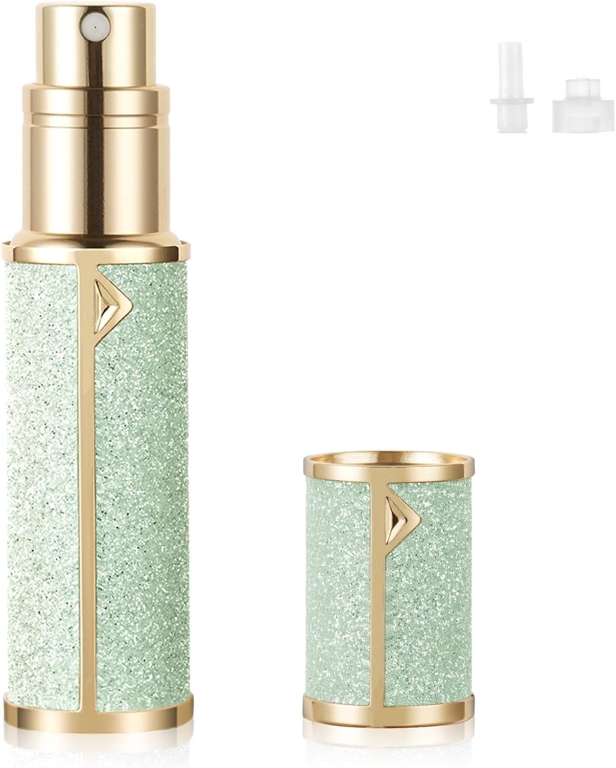 Mini Pocket Atomiser Navulbare Sprayfles voor Reizen Groen