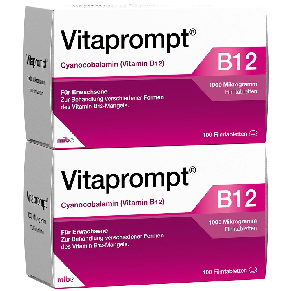 Vitaprompt 1000 Mikrogramm Filmtabletten x2 2x100 St
