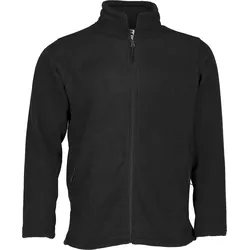 Russell Fleecejacke, black, S