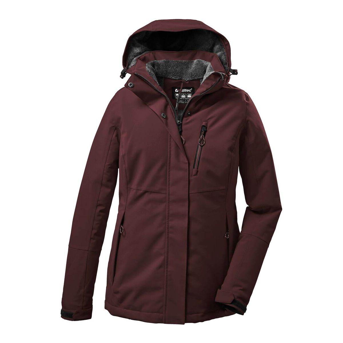 killtec KOW 140 Women Jacket dunkelweinrot (00447) 48 37411-000-00447-48