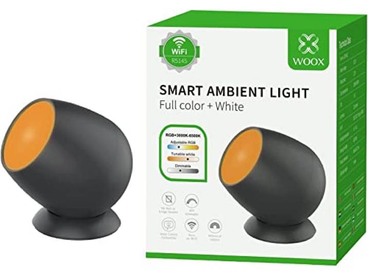 Woox R5145 Smart Ambient RGB lamp zwart