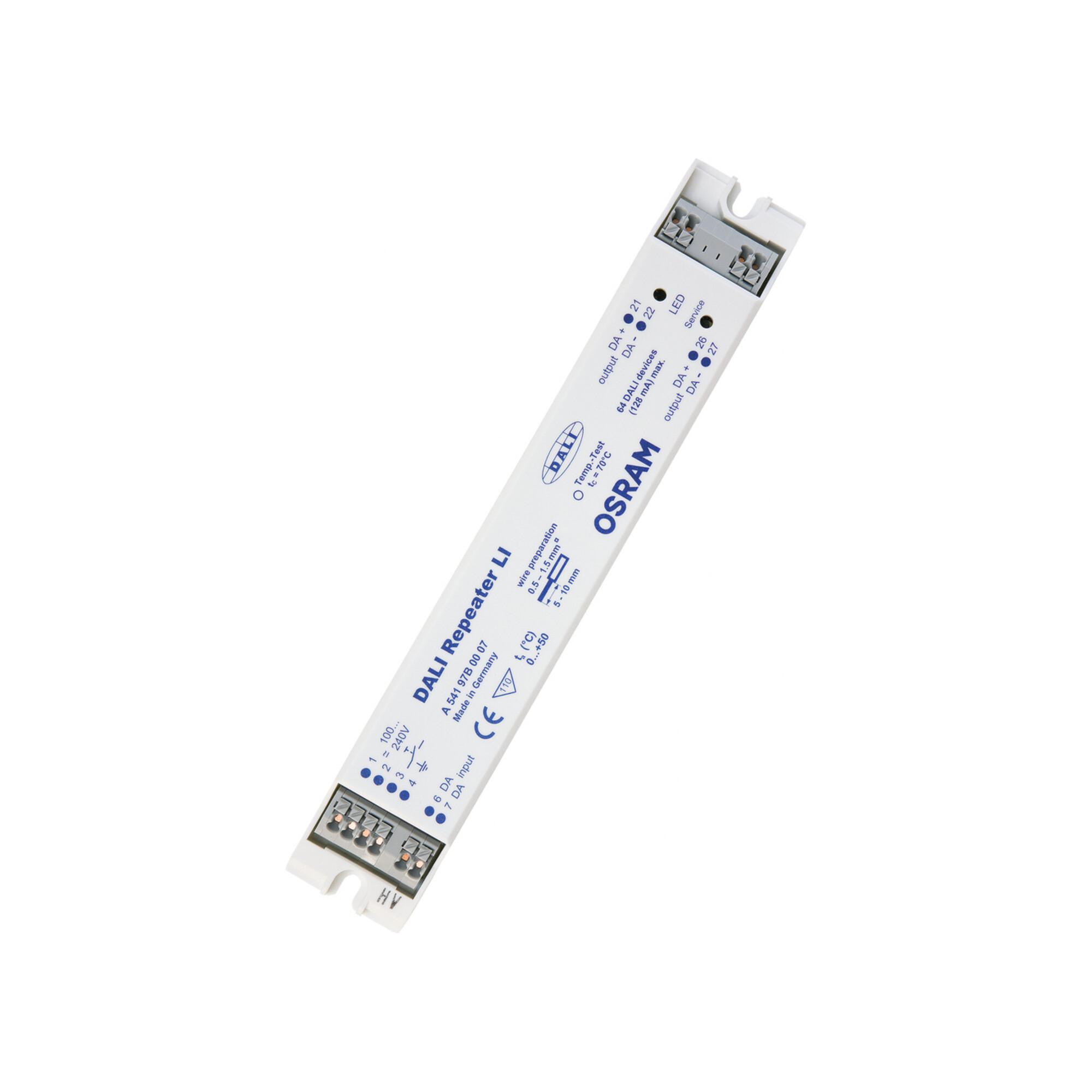 OSRAM BETRIEBSGERÄTE DALI-Repeater DALI REP LI/100-240 (4008321292599)