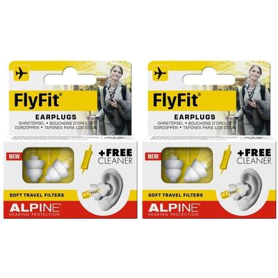 Alpine Flyfit Ohrstöpsel 2x 2x2 St