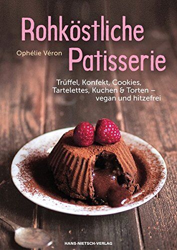 Ophelie Veron - Rohköstliche Patisserie: Trüffel, Konfekt, Cookies, Tartelettes, Kuchen & Torten- vegan und hitzefrei - Preis vom 09.10.2026 07:28:09 h