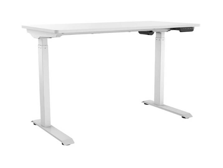 Contini höhenverstellbarer Bürotisch 1.2x0.6m weiss