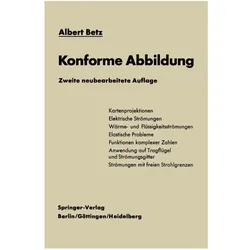 Konforme Abbildung, Fachbücher von Albert Betz