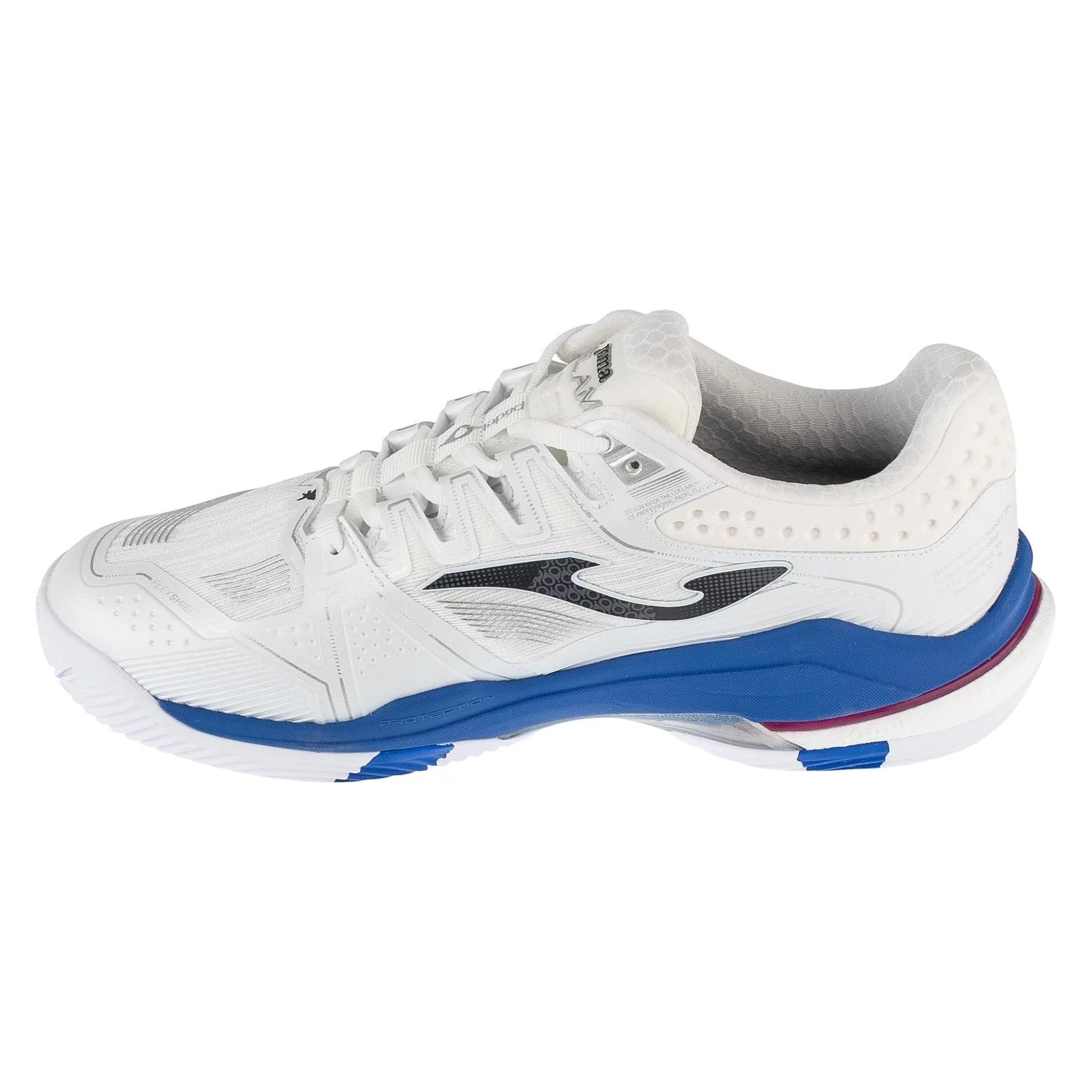 Joma Slam Padel Heren wit/blauw 41 (41) (TSLAMS2602OM)