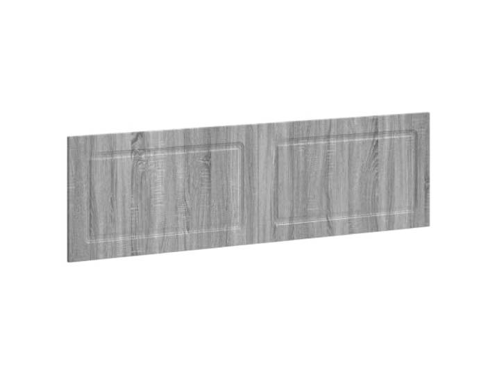 Makastle Kopfteil Wandmontiert Sonoma-Grau 180x50 cm Holzwerkstoff Wandmontierung