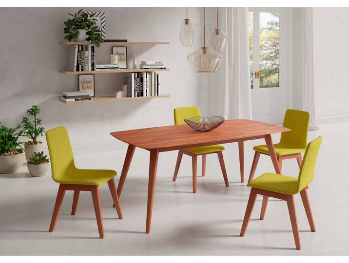 Esstisch HOME AFFAIRE, braun (kirsch, kirsch, kirsch), B:180cm H:75cm T:90cm, Tische, Esstisch, Breite 140 cm und 180 cm