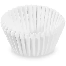Pralinenkapsel (PAP) weiß Ø24 x 18 mm