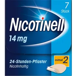 Nicotinell 14 mg / 24-Stunden-Pflaster 7 ST