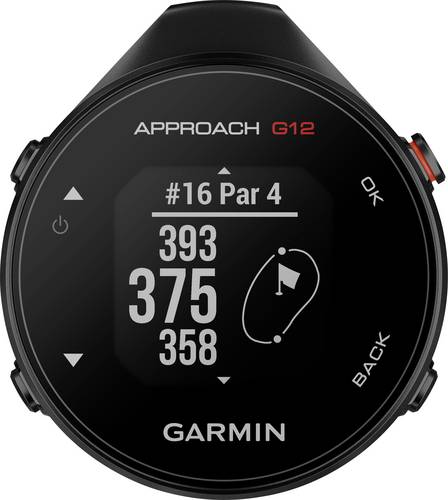 Garmin Approach G12 Sportuhr Schwarz