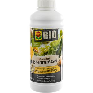 Compo Grundstoff Bio Brennnessel, Konzentrat, für Pflanzengesundheit und Schädlingsabwehr, bis 100 m², 1 L