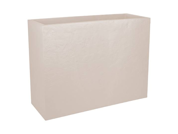 Jardinière Loft L Volcania 78,5x29,5x60cm 46L beige calcaire