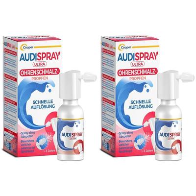 Audispray ultra Ohrenspray 2x 2x20 ml Spray