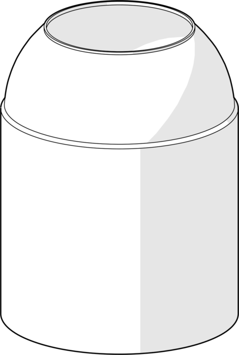 Hansa Abdeckkappe 59904820  chrom