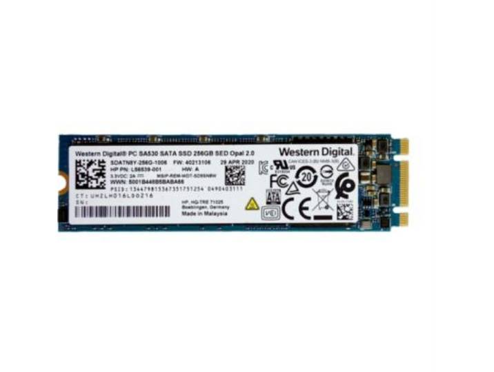 Western Digital - Disque Ssd Interne Ssd Interne M.2 Sata Iii 256go