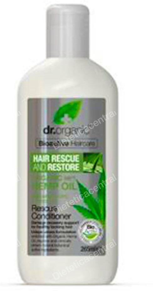 Dr. organic acondicionador rescate anticaida caamo 265ml