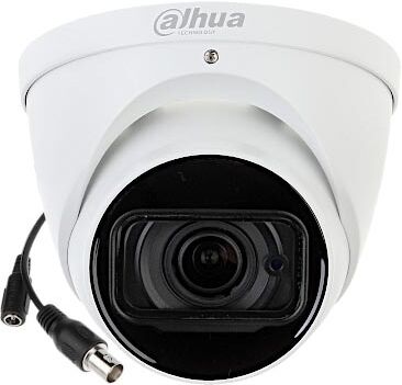 Dahua Hac-Hdw1801t-Z-A Telecamera Dome Eyeball Hdcvi Uhd 4k 8mpx Motozoom 2.7~13.5mm Osd Audio