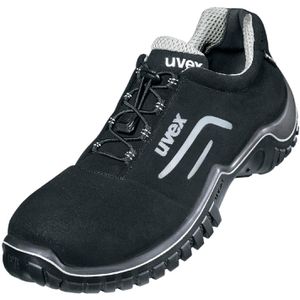 Uvex Sicherheitsschuhe motion style, 69788, ESD, S2, Halbschuhe, Stahlkappe, Mikrovelours, Gr. 44