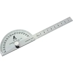 Shinwa 62480 Gradmesser No.19, Winkelmesser 90°, 10cm