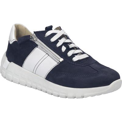 Sneaker JOSEF SEIBEL "Gabby 01, dunkelblau-kombi", Damen, Gr. 42, blau (dunkelblau, kombi), Obermaterial: 100% Rindsleder Leather cow., Schuhe Sneaker