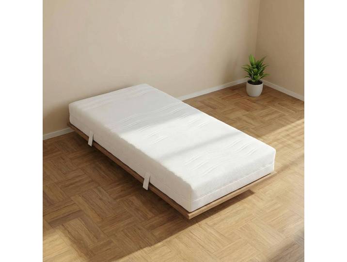 Matelas mousse froide Slais 80 x 200cm D2 souple Âme : mousse froide Revêtement : toile double Blanc