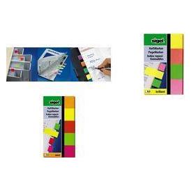 Sigel Haftnotizen Neon (50 x 20 mm) (HN650)