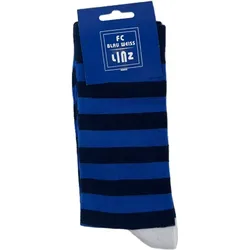 FC Blau-Weiß Linz Socken - blau / 35-38