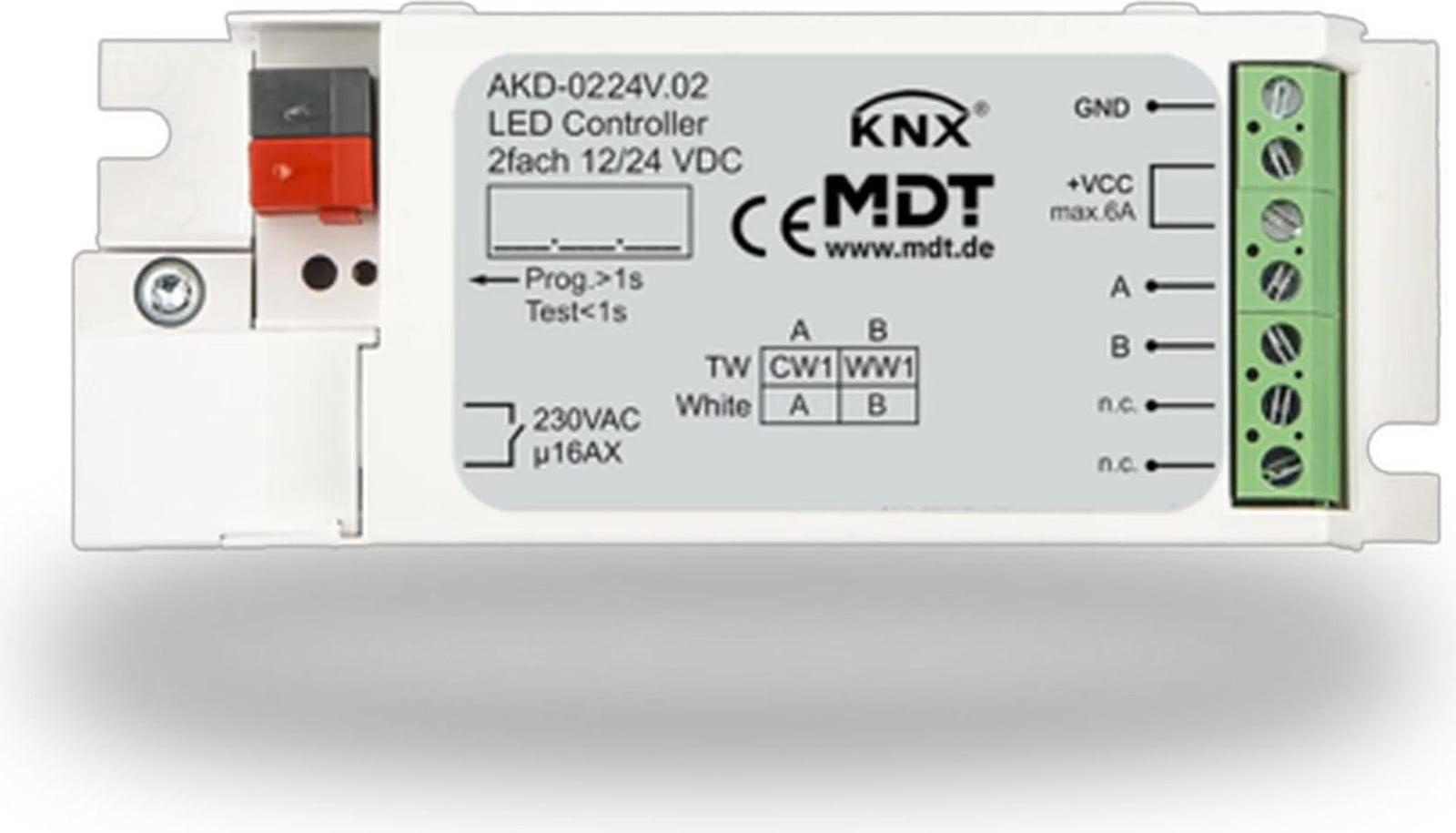 MDT KNX LED-controller, 3-voudig, 1 stuk