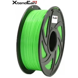 XtendLan PETG-Filament hellgrün / 3D-Drucker-Filament / PETG / 1,75 mm / 1 kg (PETG, 1000 g, 1.75 mm), Filament, Grün