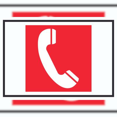 HB-Druck Brandmelder Symbol Schild A3 (297x420mm)