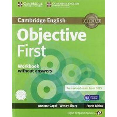 Objective First for Spanish Speakers Workbook without Answers with Audio CD, Taschenbuch von Annette Capel,Wendy Sharp, Cambridge University Press,