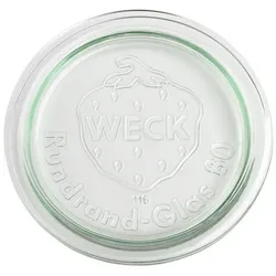 1001 Tables Weck-Deckel aus Transparentem Glas - Ø8 x 1 cm - x50