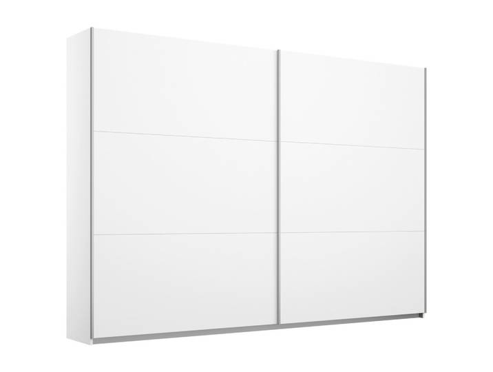 Schwebetürenschrank 261/210/59 cm Weiss