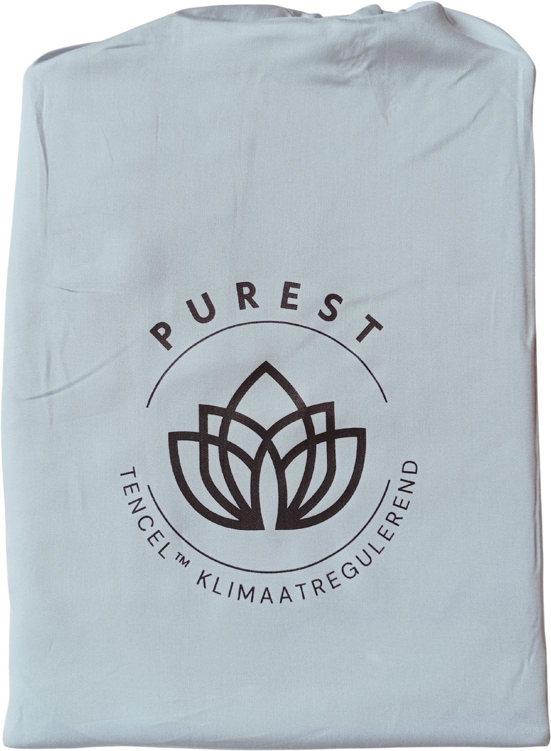 Purest Tencel Dekbedovertrek Grijsblauw 240 x 220 cm