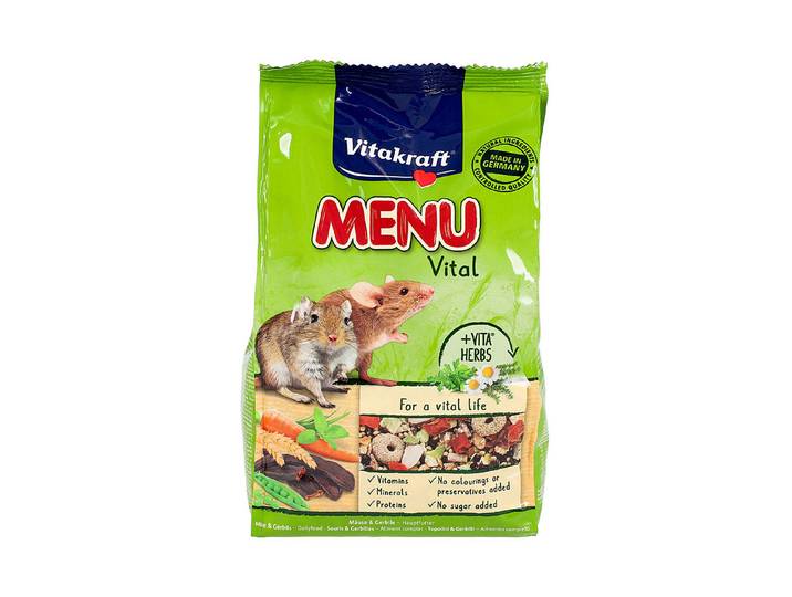 Vitakraft Menü Vital, 400g, Mäuse & Gerbile