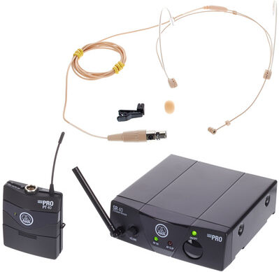 AKG WMS 40 Mini HeadmikeD ISM2 Set Beige