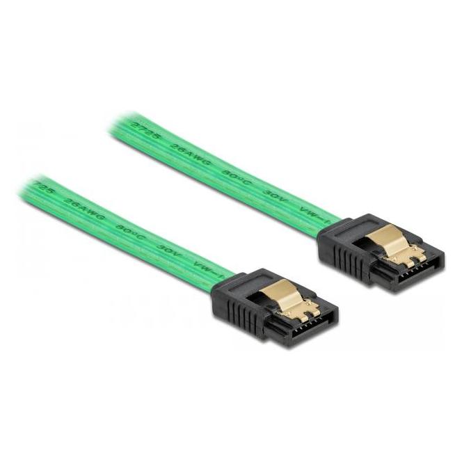 Delock SATA 6 Gb/s Cable UV glow effect (20 cm, SATA) (82017)