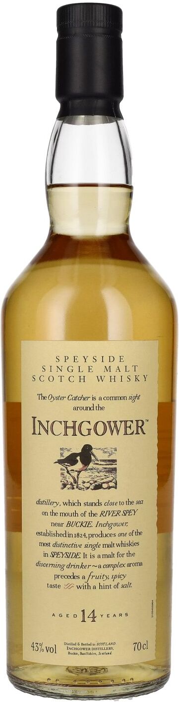 Inchgower 14 Years Old FLORA & FAUNA Speyside Single Malt 43% Vol. 0,7l
