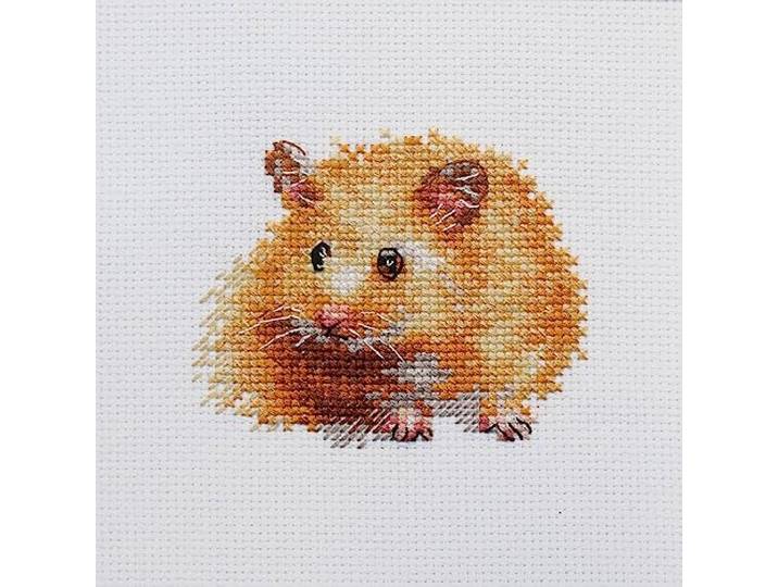 Set van 2 kruissteken borduurwerk voor beginners/dieren Alisa