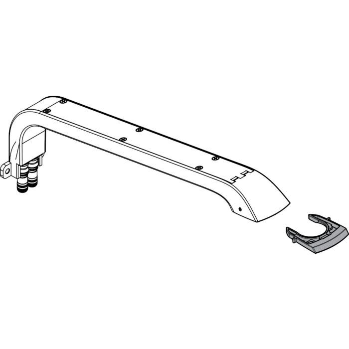 hansgrohe Brausearm Raindance Select E 300 92140000 Showerpipe chrom