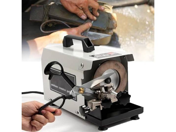 Elektrischer Scherenschärfer, Profi-Scherenschärfer, 2980 U/Min, Industrie-Messerschärfer Zum Grobschleifen, Reparieren Und Schärfen Von Messern